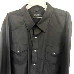 White Horse Black Western Pearl Snap Men’s LS Shirt XXXL EUC